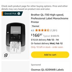 Label Printer Bar Code Printer