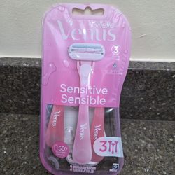 Gillette Venus Sensitive, women's razors, 3ct