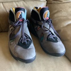 Air Jordan 8 Retro N7  Gray Men’s Size 10