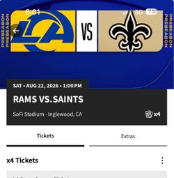 RAMS VS SAINTS