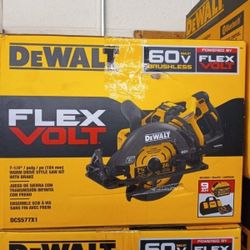 DEWALT 60V FLEXVOLT CIRCULAR SAW 7 1/4 IN TOOL ONLY 