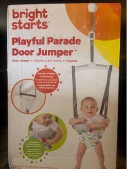 Baby Door, Jumper, bright stars, playful parade