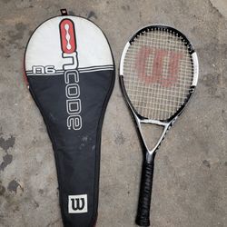 Wilson Ncode N6 Oversize Tennis Racquet w/ Case NICE