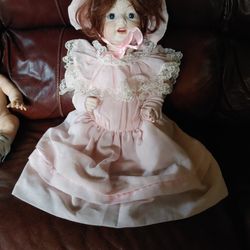 Antique doll With A Large S Then A Star With PB In It Then A Large H & Her Name Under It Her Name Is Hannah
