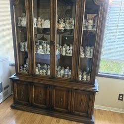 Antique display cabinet