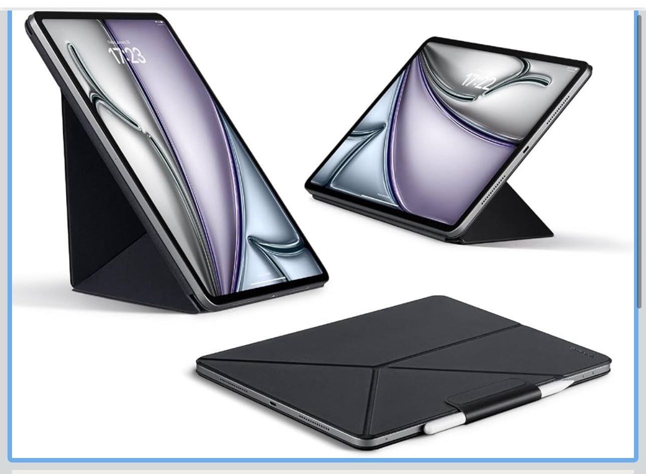 PITAKA for iPad (A16) 11th Generation Case (2025), iPad 10th Generation Case (2022),