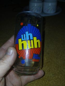 Diet Pepsi 'Uh Huh' Promotional Glass