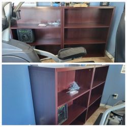 Set Of Bookshelves 