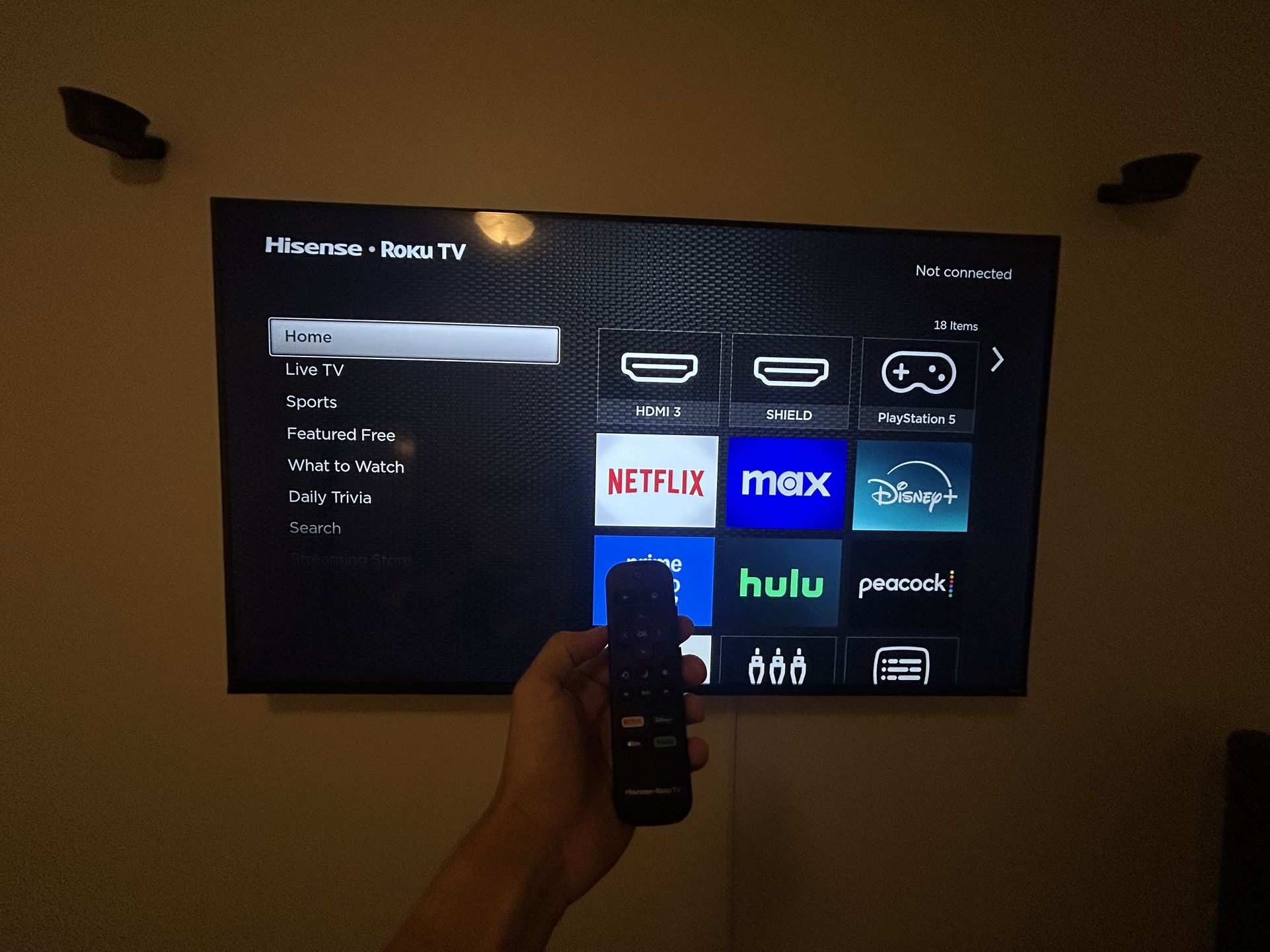 Hisense 55in 4k HDR
