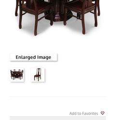 Chinese Dining Set