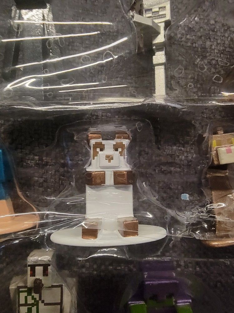 Minecraft Jada Toys Nano Metalfigs Brown Golden Copper Panda Lot
