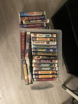 VHS MOVIES DISNEY