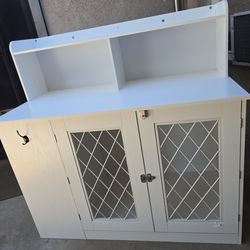 ✨🤍 WHITE STORAGE CABINET – MODERN & ELEGANT 🤍✨