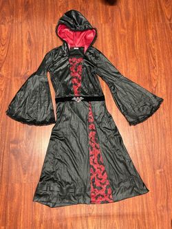 Kids Vampire Witch Halloween Costume Dress