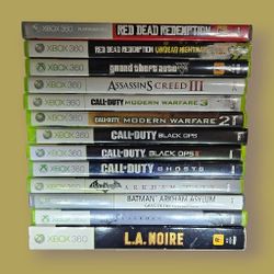 Xbox 360 game lot