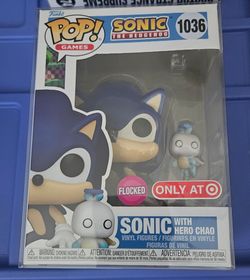 Funko Pop Sonic with Hero Chao #1036 Flocked