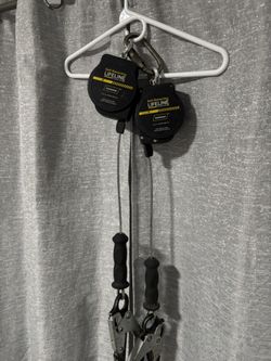 Double/doble yoyo/ self-retracting lifeline fall protector de cable