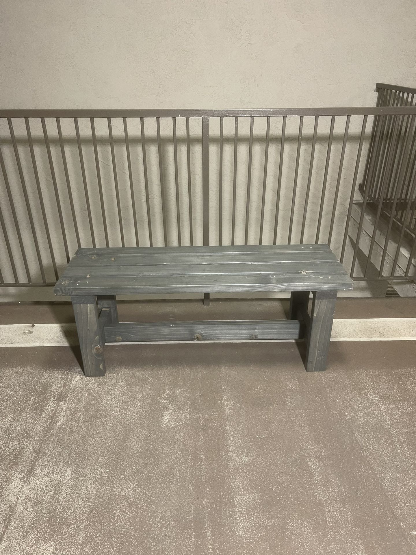 Wood Bench