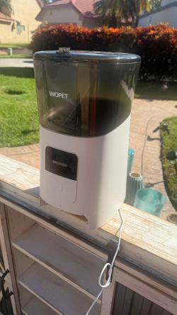 WOPET F07 Automatic WiFi Pet Feeder – Smart Dog & Cat Food Dispenser