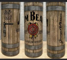 Tumbler Mug Insulated Jim Beam Designs HOT/COLD 20oz 