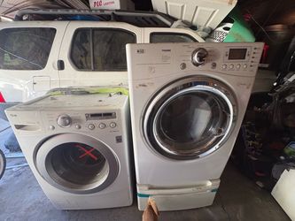 Lg washing machine and dryer