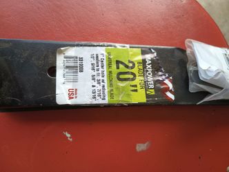 20" lawnmower mulching blade