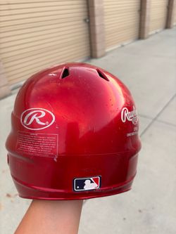 Rawlings Red Baseball Batting Helmet