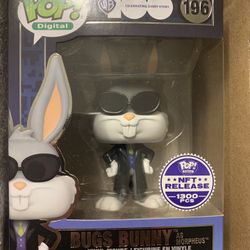 Funko Pop Digital WB100 Bugs Bunny As Morpheus 196 Legendary/ Only 1300 Pieces