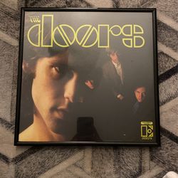 The Doors - The Doors vinyl - Framed