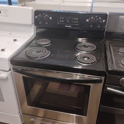 Frigidaire Stainless steel 4 Burner Electric Coil Top