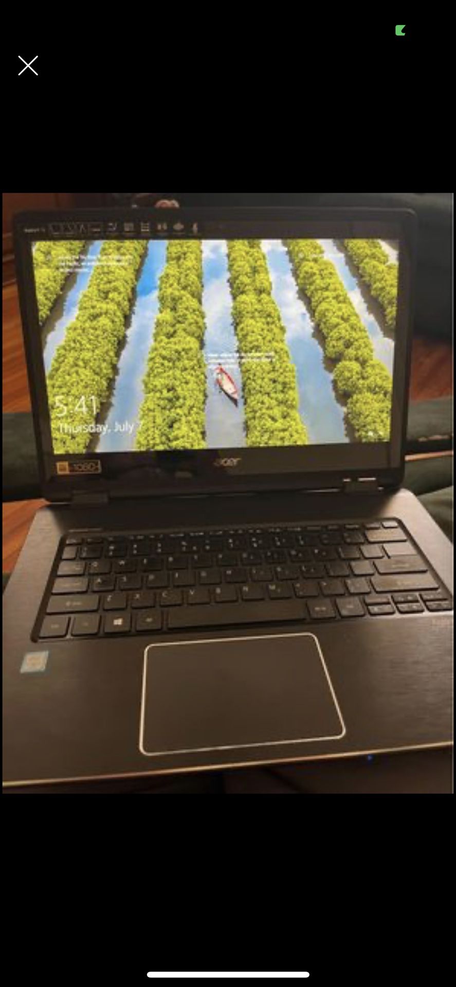Laptop (Touch Screen/ Folds Into Tablet) $200 