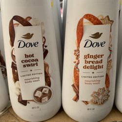 Dove body wash scented 