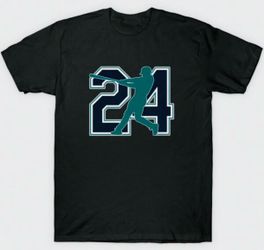 Sale***Griffey 24 Seattle Mariners soft cotton shirts ***READ BELOW