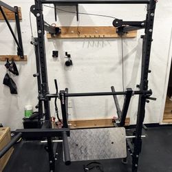 Titan X-3 Rack, Pulley, Leg Press, Dip Add-on