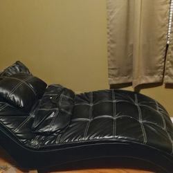 Two Little Side Leather Couches