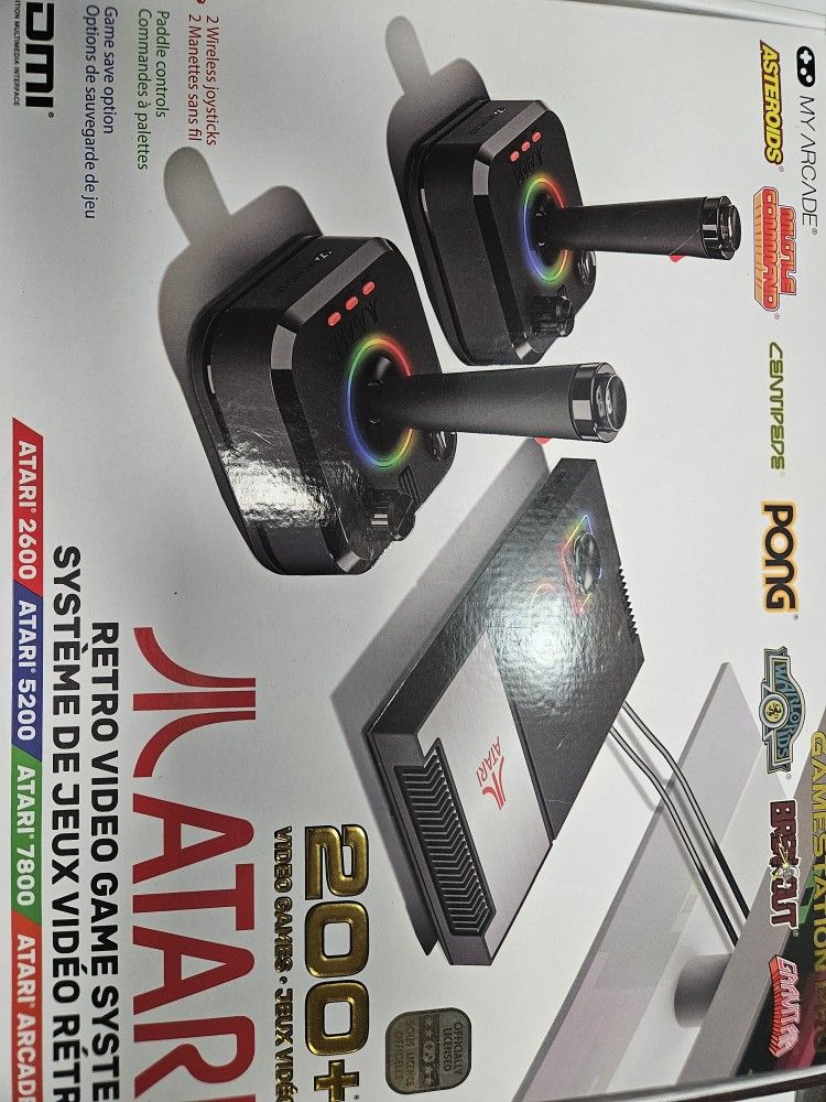 ATARI my ARCADE 200PLUS GAMES Inside 