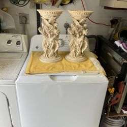 2  Heavy Plastic Statues $20 For Both