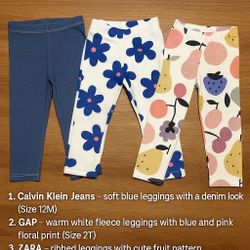 👧 Set of 3 Toddler Girl Leggings — Only $15