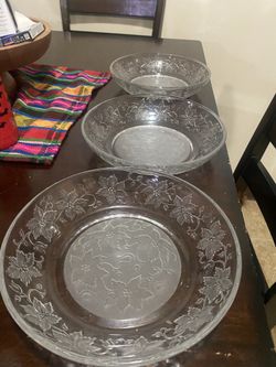 Crystal Glass Bowls