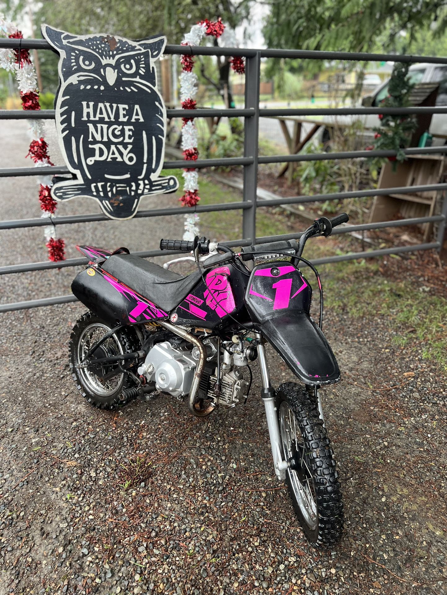 08 Yamaha pw80 custom