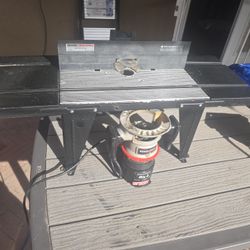 Craftsman 1½ Hp Router With Table 