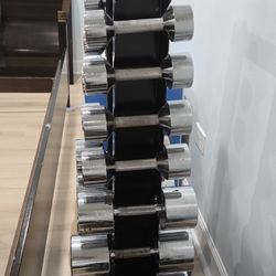 Dubells With Rack