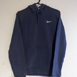 Nike Swoosh Hoodie Navy Blue