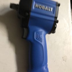 Kobalt 1/2" Drive Compact Impact Wrench SGY-AIR185 450FT/LB 90PSI 10,000 RPM