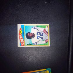 Fred Cook Football Card