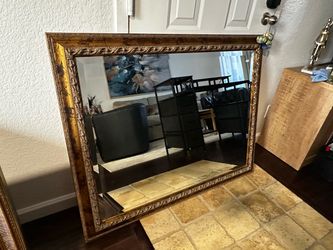 Gold Framed Mirror