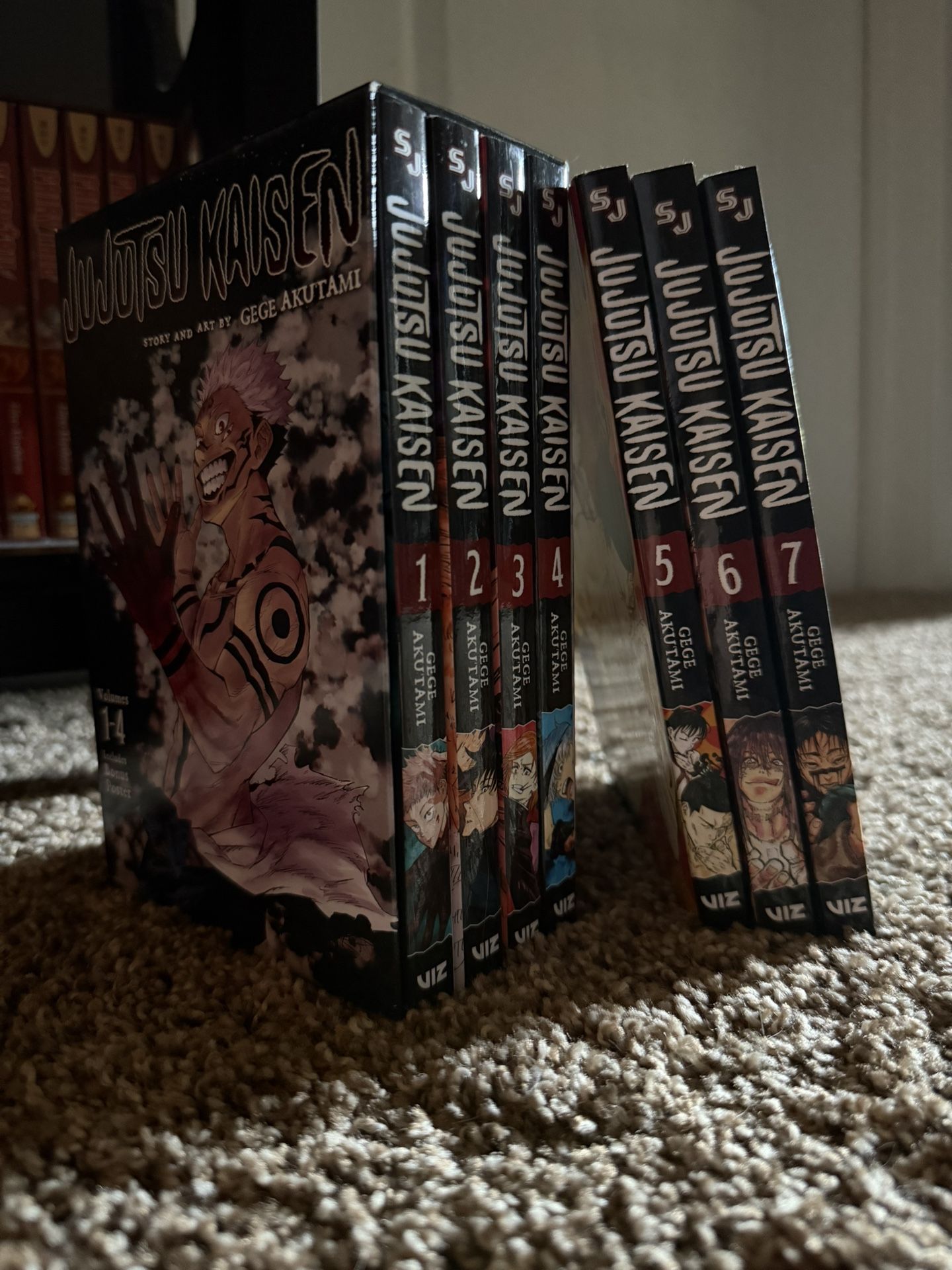 Jujutsu Kaisen Manga Box Set 1 + Vol. 5-7