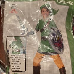 Zelda Link Costume Size 10-12