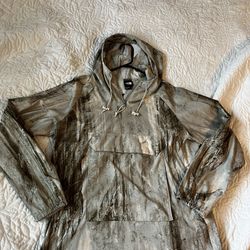 North Face Windbreaker Size M Camo