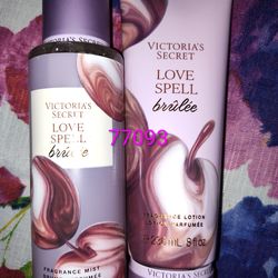 Love spell brulee set $20 *** Houston TX 77093